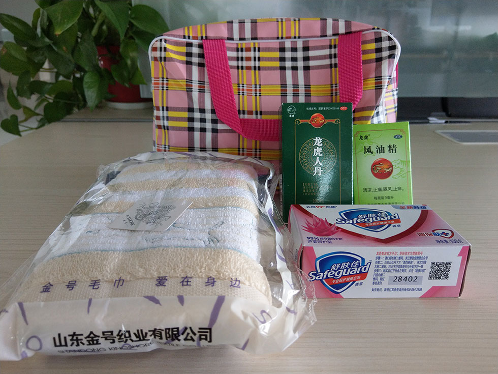 奧聯(lián)夏日送清涼，工會關(guān)愛潤心田